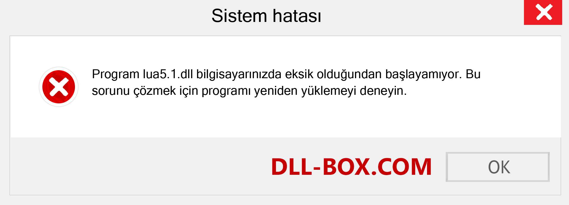 lua5.1.dll dosyası eksik mi? Windows 7, 8, 10 için İndirin - Windows'ta lua5.1 dll Eksik Hatasını Düzeltin, fotoğraflar, resimler